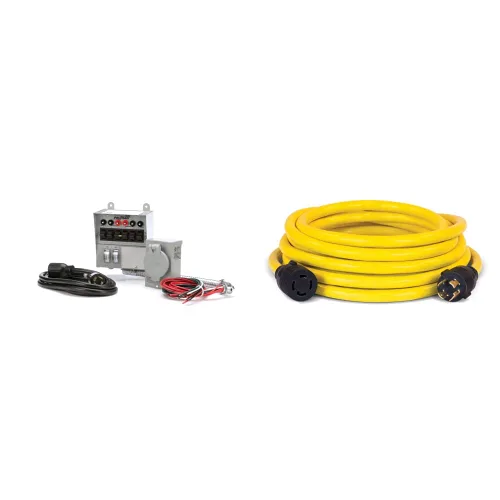 Vista 8 de Reliance Controls Corporation 31406CWK Kit de interruptor de transferencia Pro/Tran de 30 amperios y 6 circuitos para generadores (7500 vatios), gris