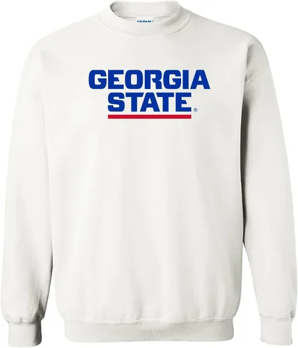 Vista 63 de UGP Campus Apparel NCAA Bloque Básico, Cuello Redondo Color del Equipo, Colegio, Universidad Cremalleras Akron Navy