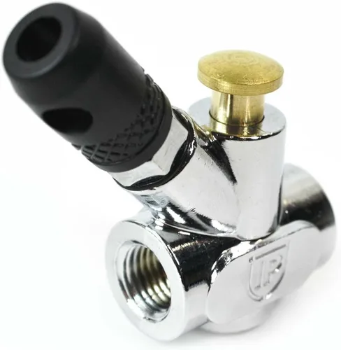Vista 4 de Interstate Pneumatics B312S 1/4 pulgada FPT en línea pistola de soplado con punta de seguridad de goma