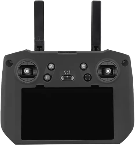 Vista 2 de BTG Funda protectora de silicona Funda antiarañazos para DJI Mavic 3 Pro DJI RC Pro Accesorios de control remoto (negro)