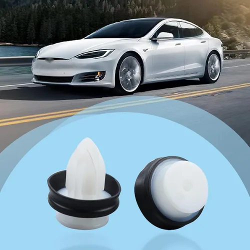 Vista 6 de 20 clips de fijación de hebilla para panel de puerta de automóvil, falda lateral de panel recortado, cierre de aislamiento acústico grueso