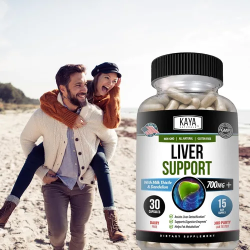 Vista 9 de Kaya Naturals Liver Cleanse Detox & Repair - Suplemento de cardo mariano - Desintoxicación hepática para mujeres y hombres - Extracto de alcachofa