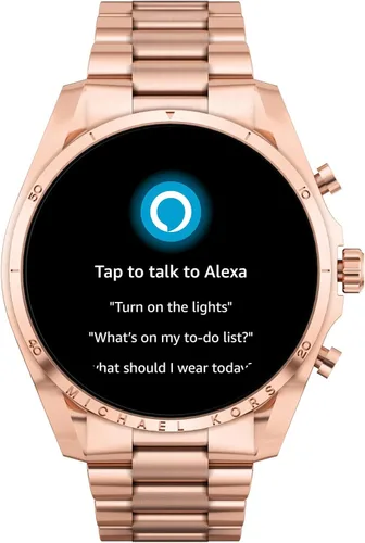 Vista 6 de Michael Kors - Reloj inteligente con pantalla táctil Gen 6 con altavoz frecuencia cardíaca oxígeno en la sangre GPS pagos sin contacto