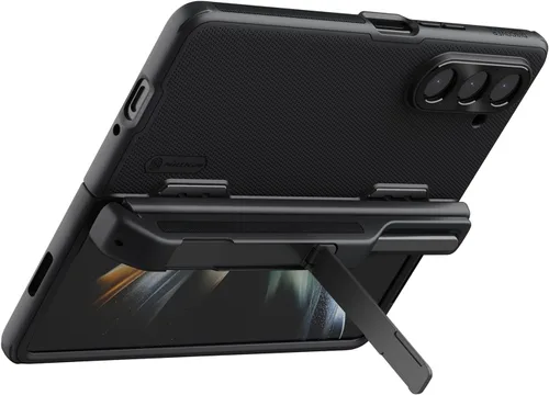 Vista 6 de SaharaCase - Serie Grip con función atril y lápiz capacitivo, funda compatible con Samsung Galaxy Z Fold5 (2023) [parachoques a prueba de golpes]