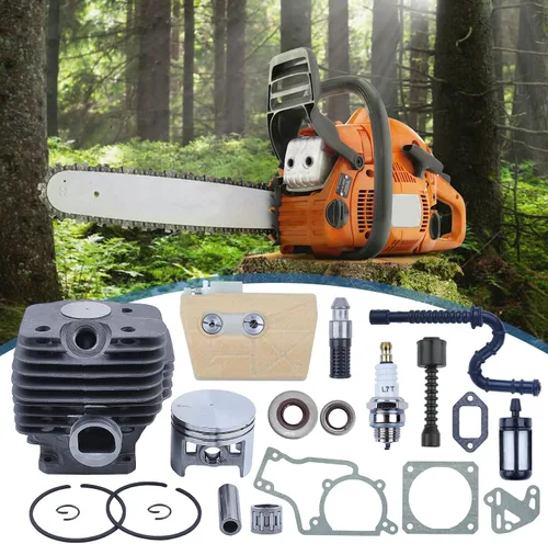Vista 6 de Kit de pistón de cilindro 2.047 in para motosierra Stihl MS380 038 1119 020 1202.