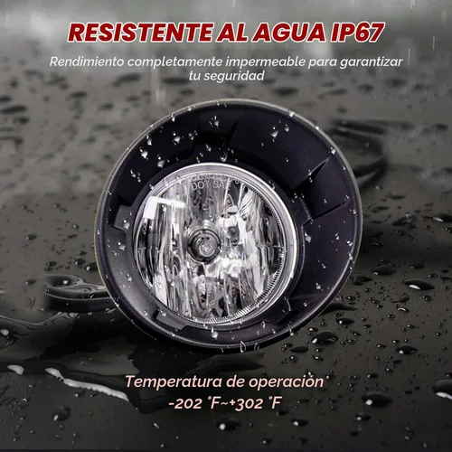 Vista 6 de Reemplazo de montaje de luz antiniebla para Chevy Camaro 2010 2011 2012 2013 con bombillas halógenas y bisel negro (lente transparente)