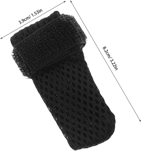 Vista 4 de Ipetboom Tapas de garra de gato, paquete de 4 fundas ajustables para pies de gato, protectores de patas, zapatos para alimentación, medicamentos