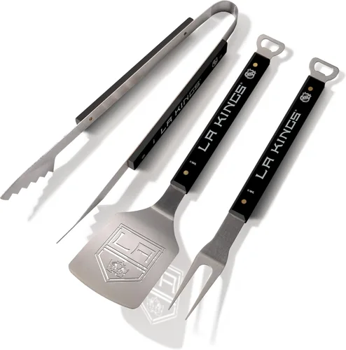 Vista 7 de YouTheFan NHL - Juego de 3 parrillas para barbacoa Spirit Series