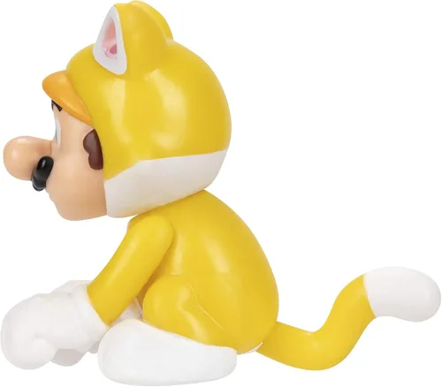 Vista 5 de World of Nintendo 91424 - Figura de acción de Cat Mario de 2.5 pulgadas