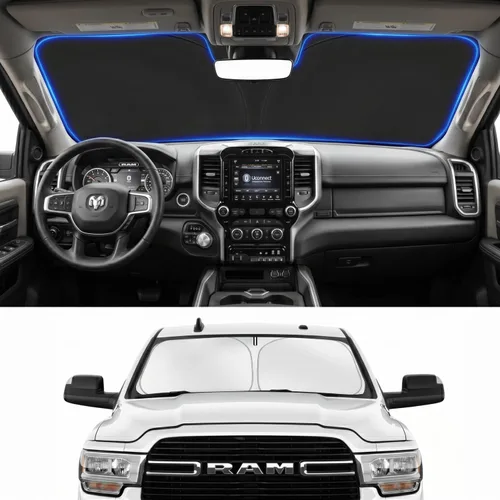 Vista 48 de Parasol para parabrisas para BMW X1 E84 2016-2024 2025, accesorios – Cubierta de parasol para parabrisas de ventana delantera, ajuste personalizado