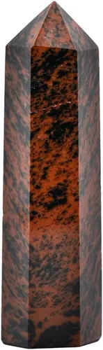 Vista 11 de Angelstones Piedra preciosa de amatista africana natural, cristal curativo, hexagonal, puntiagudo, reiki, chakra, prisma facetado, varita, figura