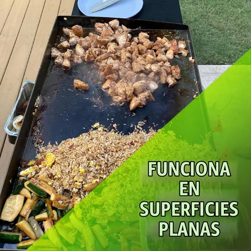 Vista 4 de EarthStone Kit de bloque de limpieza de parrilla, raspador sin cerdas, 3 bloques de limpieza de parrilla y mango EZ-Grip de 7 pulgadas