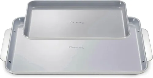 Vista 28 de Caraway Bandeja de cerámica antiadherente para hornear, revestimiento de cerámica naturalmente resbaladizo, no tóxico, libre de PTFE ni PFOA