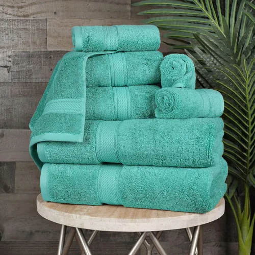 Vista 99 de BNM Toallas de Algodón Egipcio de Peso Pesado, Ideales para Baño, Ducha, Spa, Hotel, 800 GSM, Toallas Faciales/de Aseo, Toallas de Mano, Toallas