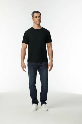 Vista 5 de Gildan Camiseta de algodón Softstyle para hombre, estilo G64000, paquete múltiple