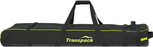 Vista 8 de TRANSPACK Bolsa unisex para botas y esquí VAULT PRO Negro con plata eléctrica