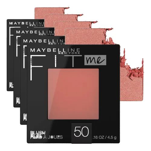 Vista 11 de Maybelline Fit Me Blush, Ligero, Suave, Mezclable, Maquillaje de Color de Larga Duración que Realza el Rostro Todo el Día, Buff, 1 Unidad
