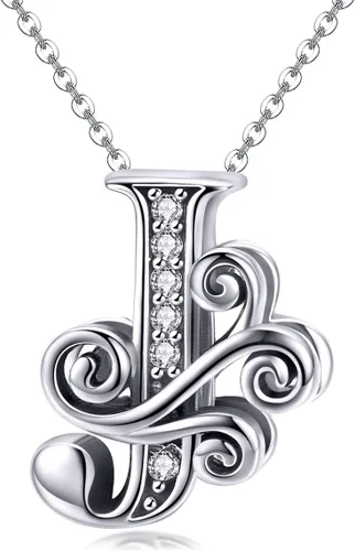 Vista 5 de Plata de ley 925 maciza con piedras cúbicas, opciones de regalo completas AZ alfabeto encantador, letras abalorios para pulseras europeas Pandora