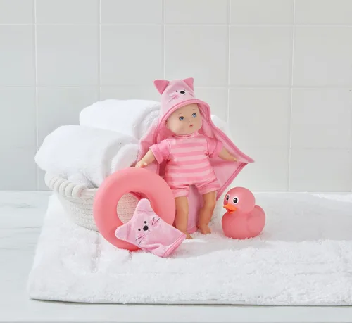 Vista 5 de Madame Alexander Muñeca Splash and Play Cuties de 8 pulgadas, rosa