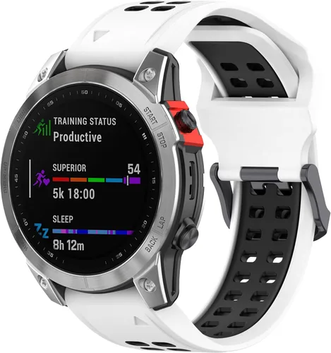 Vista 8 de Correas de reloj compatibles con Amazfit Falcon Correa de reloj de 0.866 in de ancho, compatible con correa de silicona de repuesto para reloj
