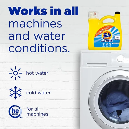 Vista 8 de Procter & Gamble, 89131 Simply Clean & Fresh - Detergente para ropa, líquido, aroma brisa, 138 onzas, cantidad 2