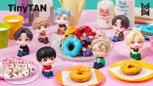 Vista 6 de TinyTAN Dynamite Ver. V Boya a todo color aprox. 3,9 pulgadas (3.9 in) BTS