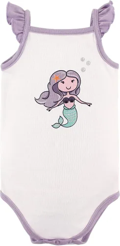 Vista 3 de Hudson - Mamelucos sin mangas de algodón para bebé unisex