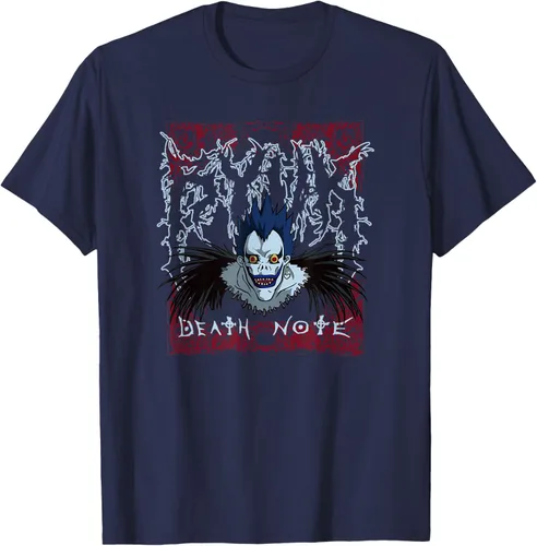 Vista 7 de Death Note Camiseta Ryuk Heavy Metal, Negro, S