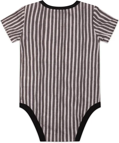 Vista 8 de Disney Nightmare Before Christmas Jack Skellington - Paquete de 3 mamelucos para bebé, color gris