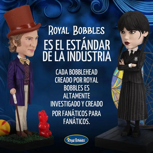 Vista 8 de Royal Bobbles Emily la novia cadáver con espada, gusano y restos – 7.5 pulgadas de alto – Estatua coleccionable de Bobblehead