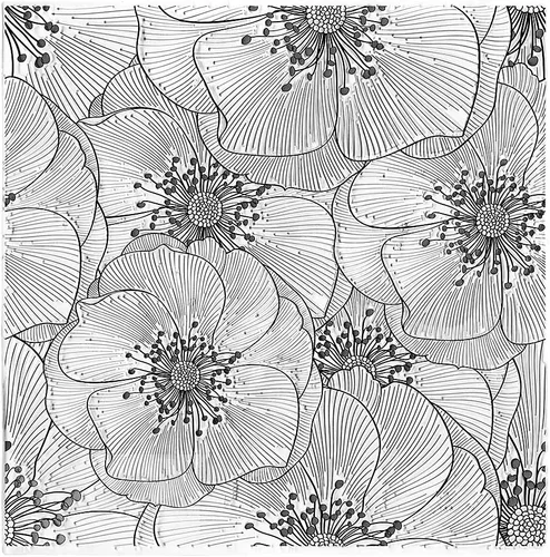 Vista 5 de Sellos transparentes de fondo de flores y hojas para hacer tarjetas, manualidades de papel, plantas, girasol, rama de flores de silicona