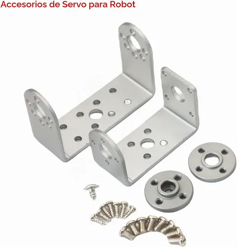 Vista 7 de Servos completos de la dirección de Digitaces del engranaje del metal del alto esfuerzo de torsión del motor servo del robot de 55.1 lbs