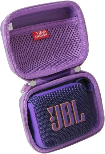 Vista 10 de Hermitshell Estuche rígido de viaje para altavoz Bluetooth portátil JBL Go 3 (negro)