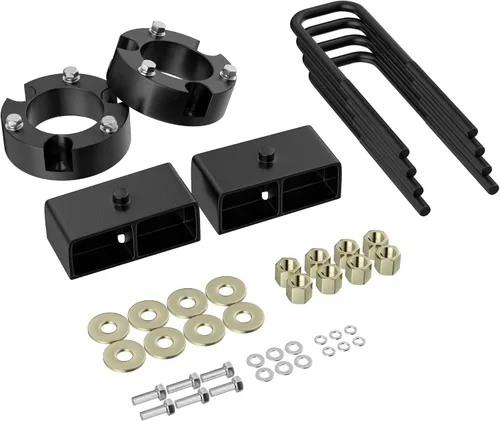 Vista 13 de Richeer Kit de elevación de nivelación de 1.5 pulgadas compatible con Tacoma 2005-2023 2003-2024 4 Runner, kit de elevación de nivelación apto