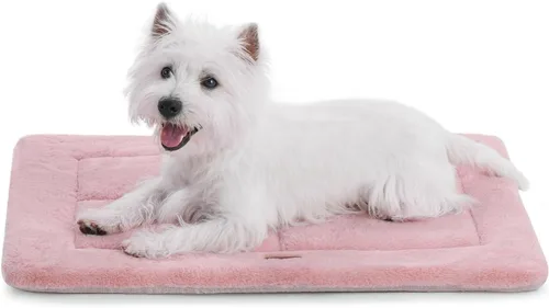 Vista 37 de Made4Pets Cojín Cama para Jaula de Perros Medianos y Grandes, Lavable y Reversible, Tapete Antideslizante para Perrera para un Sueño Acogedor, Cama