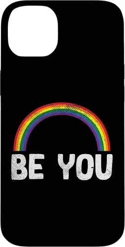 Vista 15 de Rainbow You Be LGBT Pride Flag Lesbian Gay Bi Trans Gift Case for iPhone 17