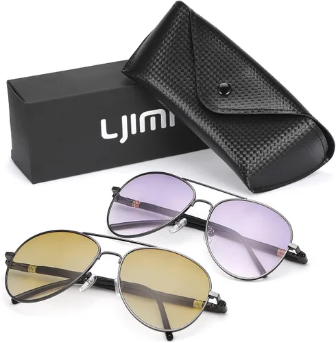 Vista 9 de YIMI Lentes de sol de lectura bifocales, bisagra de resorte, protección UV400, lentes de luz azul anti luz azul para hombres y mujeres, paquete de 2