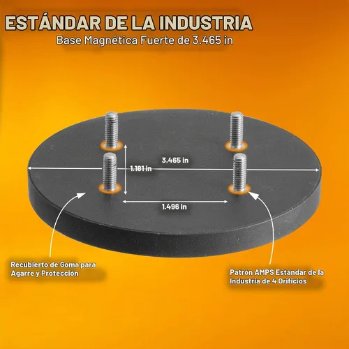 Vista 4 de iBOLT TabDock MagDock Tablet Soporte Magnético 7-11" para Restaurantes