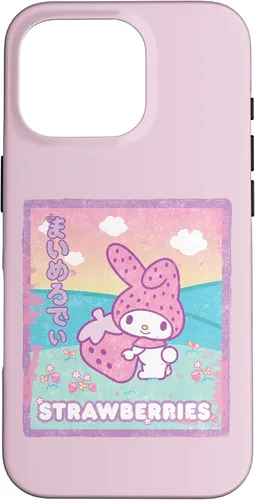 Vista 20 de Funda para iPhone 16 My Melody Strawberry Milk