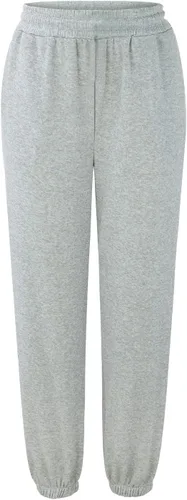 Vista 3 de Mensch Pantalones deportivos de cintura alta para mujer, pantalones deportivos para gimnasio, atléticos, holgados, con bolsillos