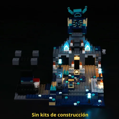 Vista 3 de BrickBling Kit de luces compatible con Lego The Deep Dark Battle Playset, iluminación creativa compatible con Lego 21246, gran regalo para niños