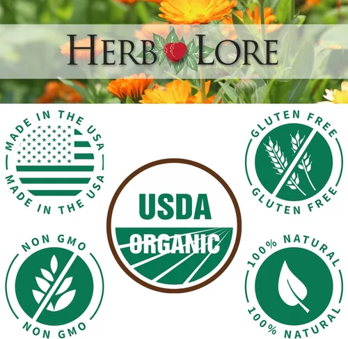 Vista 5 de Herb Lore Organic Vitex Tincture - Suplemento líquido de casteberry para mujeres, extracto de bayas de árbol casto, base de alcohol