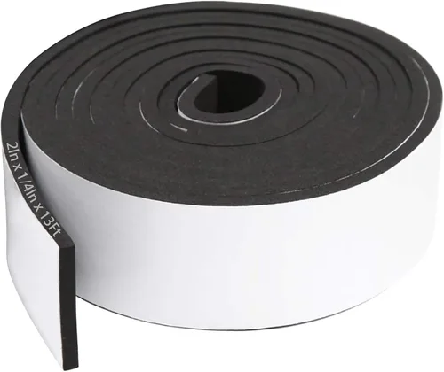 Vista 10 de Cinta aislante de espuma autoadhesiva Storystore, resistente a la intemperie de 1 x 1/8 x 16,5 pies para puertas y ventanas, sello de puerta a