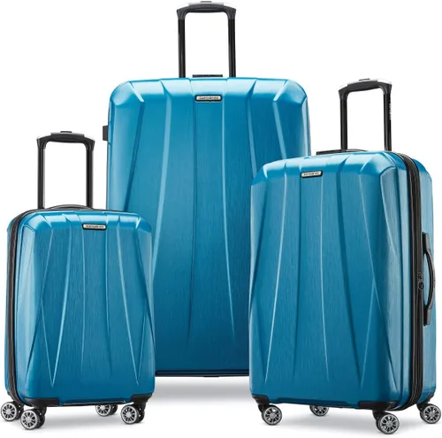 Vista 7 de Samsonite, Centric 2 - Maleta rígida expansible con ruedas giratorias, Azul Caribe