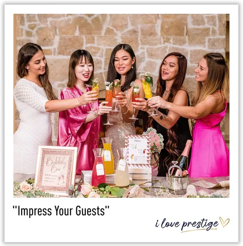Vista 5 de PRESTIGE - Kit de barra de mimosa, decoración de despedida de soltera, decoración de despedida de soltera, decoración de despedida de soltera