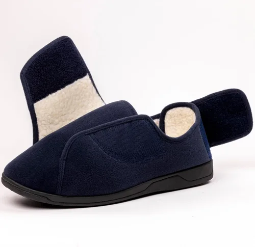 Vista 38 de EuropeanSoftest - Pantuflas clásicas con forro de rizo francés para mujer, con espuma viscoelástica 80-D, transpirables, lavables, para interiores