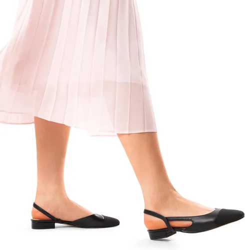 Vista 7 de DREAM PAIRS Zapatos planos para mujer, con puntera cuadrada, para mujer, estilo casual, trabajo, oficina, fiesta, zapatos de vestir de tacón bajo