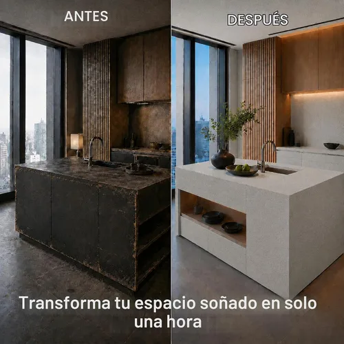 Vista 3 de Papel de hormigón teñido para muro con película adhesiva para interiores., VBS901 Gris cálido