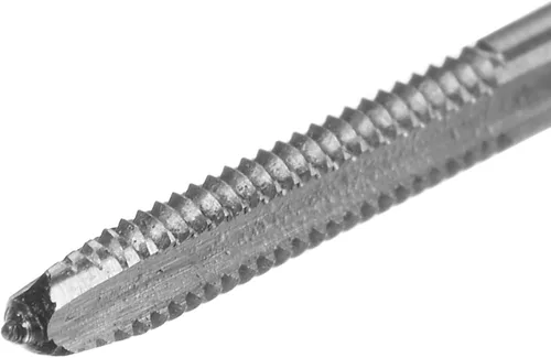 Vista 5 de uxcell Macho de la máquina #2-56 UNC Rosca 2B Clase 3 Flautas Tornillo de acero de alta velocidad roscado herramienta de roscar 5pcs