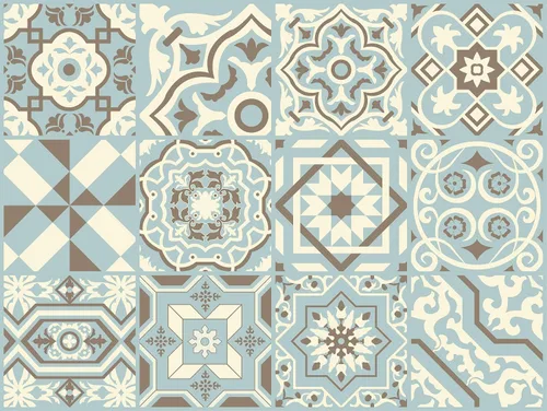 Vista 17 de IRI-GIRI Adhesivos para azulejos de loseta en muro Calcomanías de pared de vinilo impermeables de 4 x 4 pulgadas para cocina y baño Azulejos